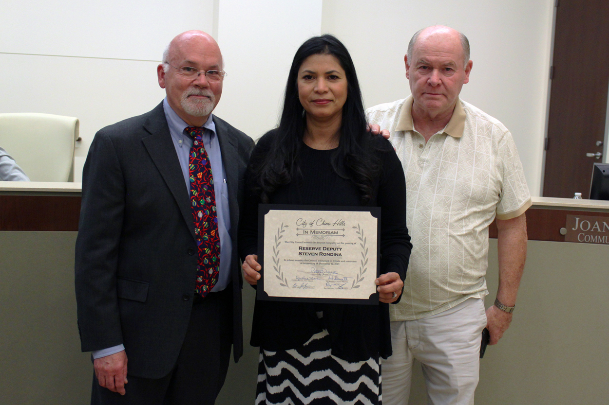 Reserve Deputy Steven Rondina in Memoriam